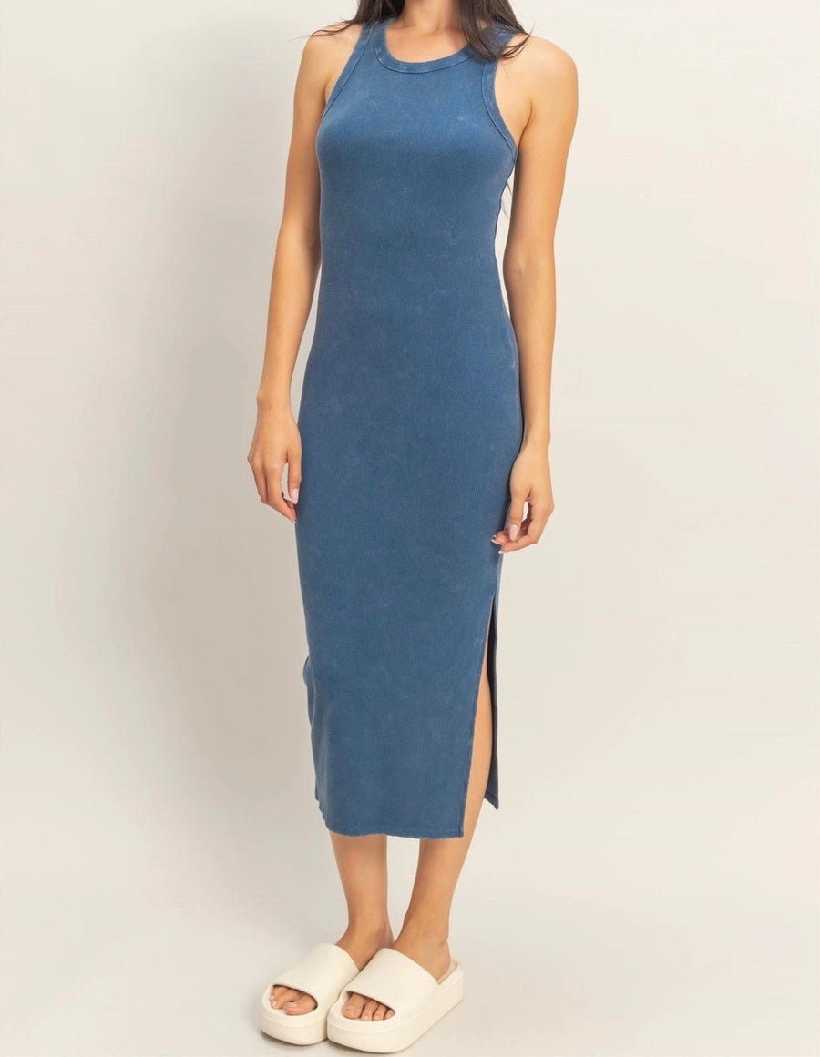 bodycon tank dress midi Forest Green Bodycon Midi Dress - All Dresses main image 0