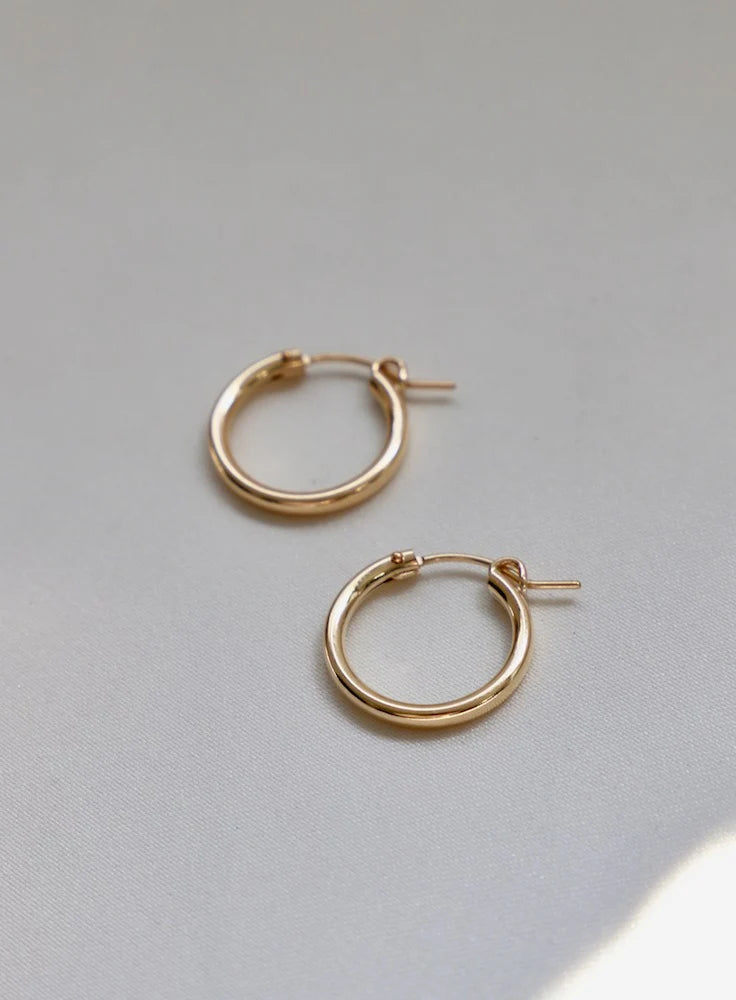Gold Filled Hoops