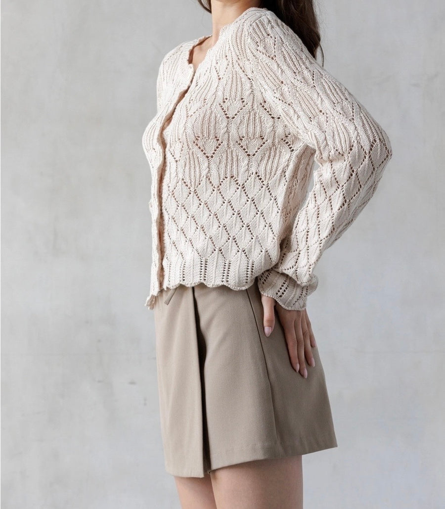 Tie-Side Mini Skort