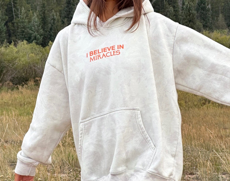 I Believe In Miracles Camo Unisex Hoodie