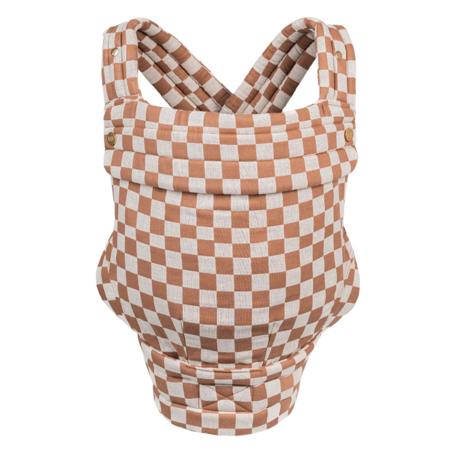 The Monarch Carrier - Mocha Check
