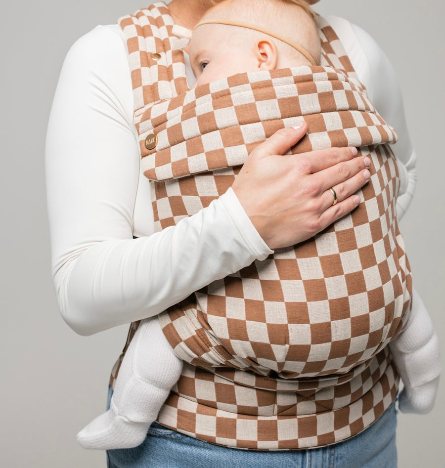 The Monarch Carrier - Mocha Check