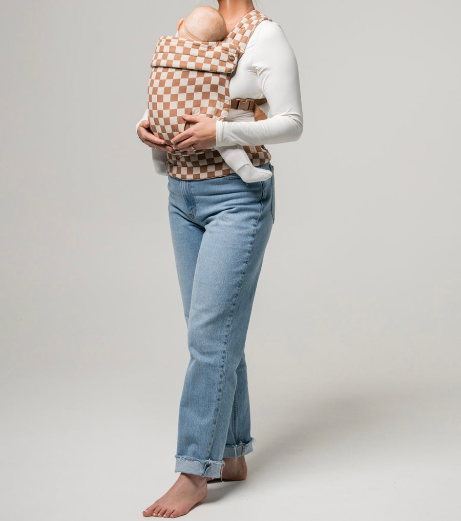 The Monarch Carrier - Mocha Check