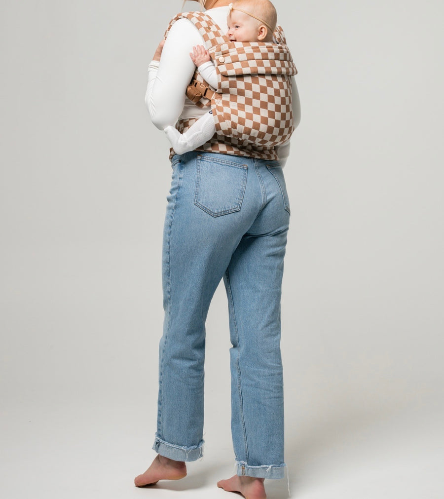 The Monarch Carrier - Mocha Check