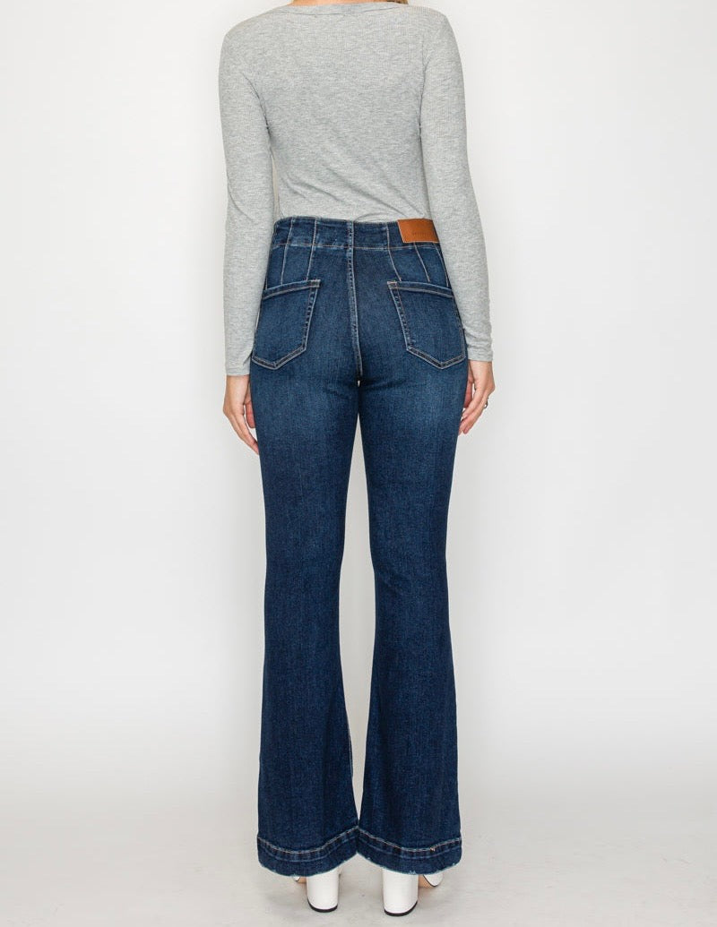 Tummy Control + Hip Lifter High Rise Modern Flare Jeans