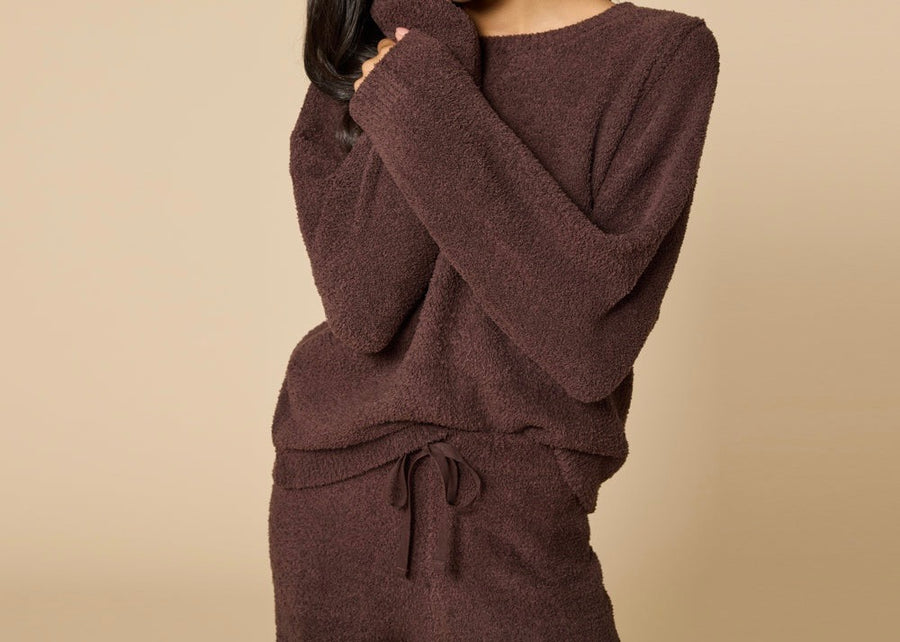 Reverse Seam Marshmallow Lounge Pant
