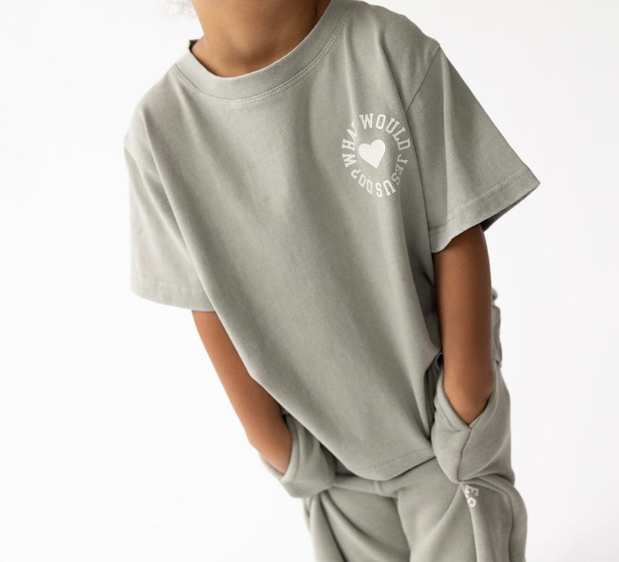WWJD Varsity Kids Tee