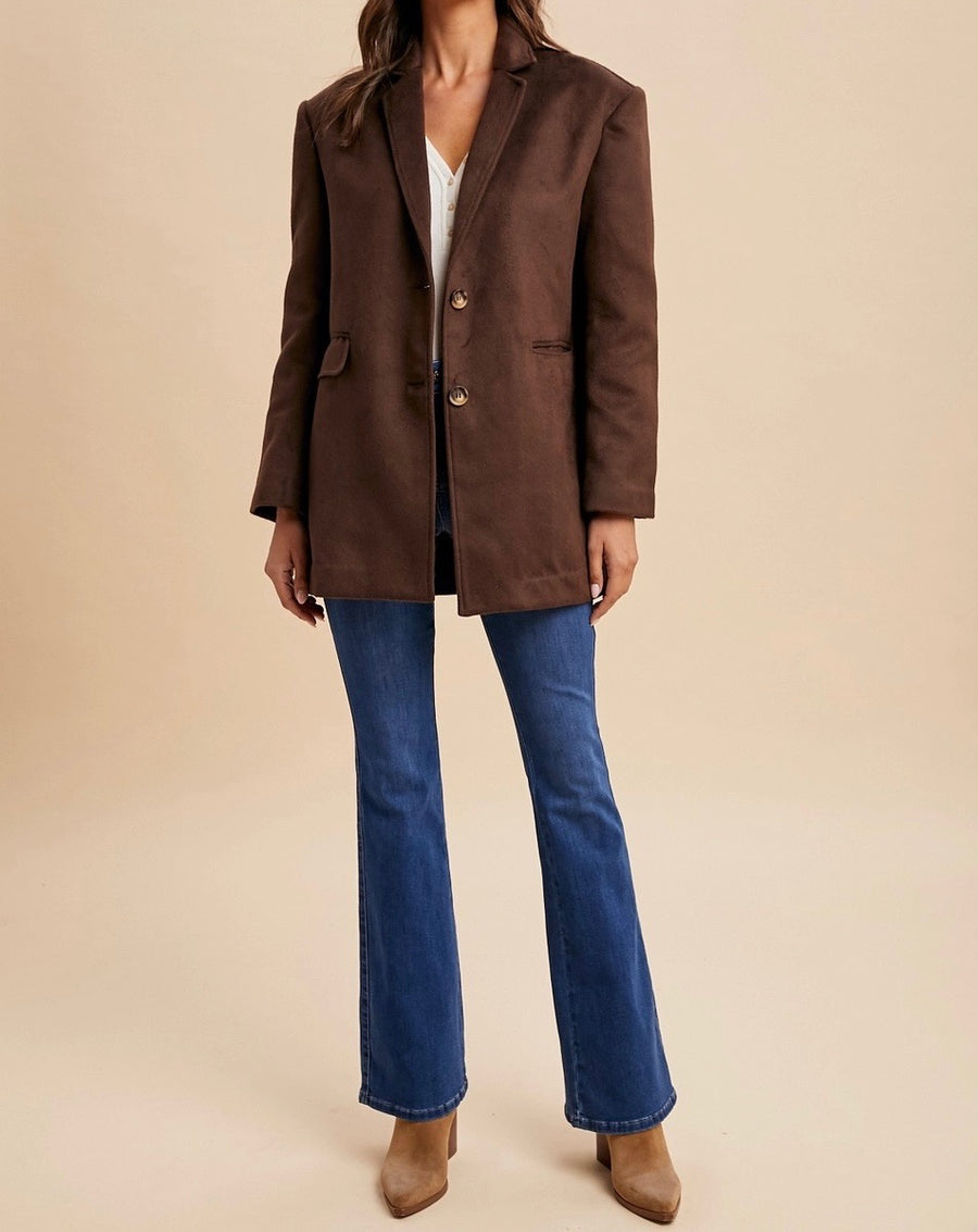 Oversized Longline Blazer
