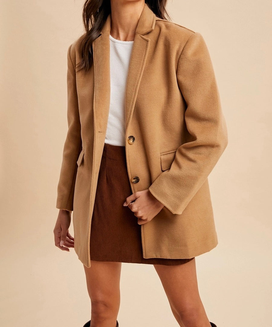 Oversized Longline Blazer