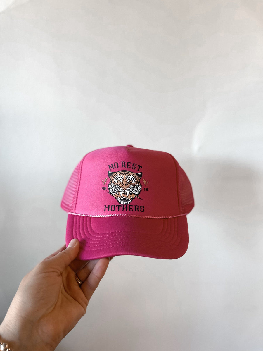 No Rest For Mothers Trucker Hat