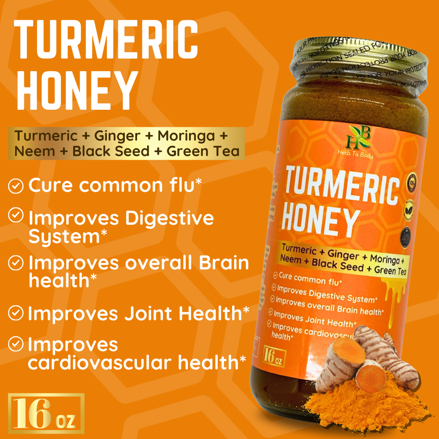 Turmeric Honey 16oz