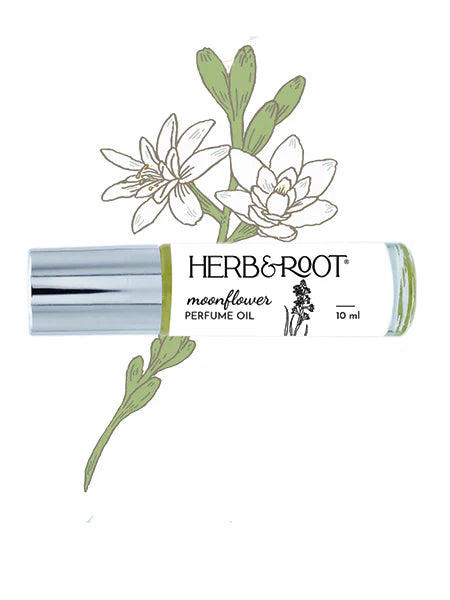 Moonflower Perfume Oil- Tuberose, Jasmine, White Florals