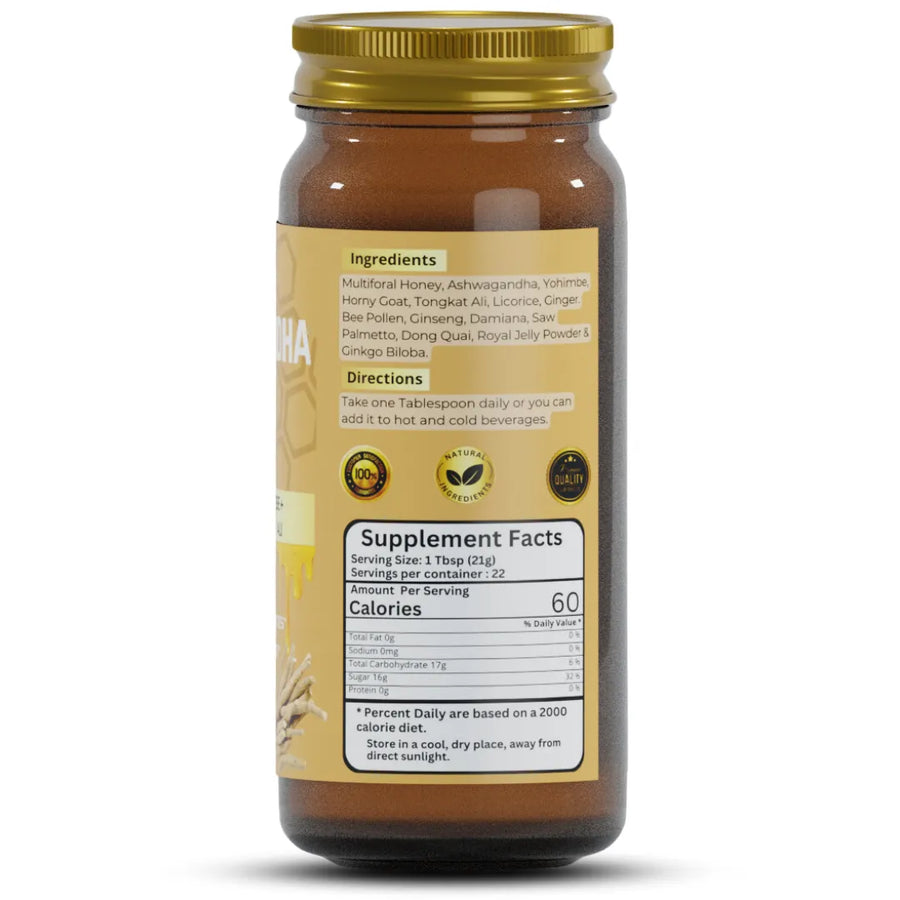 Ashwagandha Honey 16oz