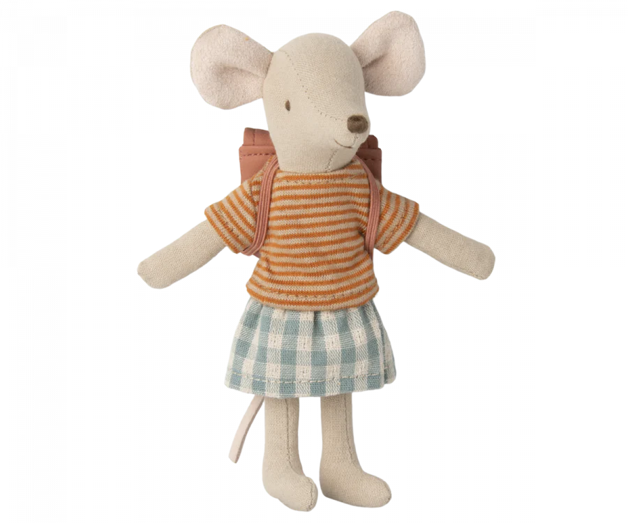 Tricycle Mouse, Big Sister | Old Rose