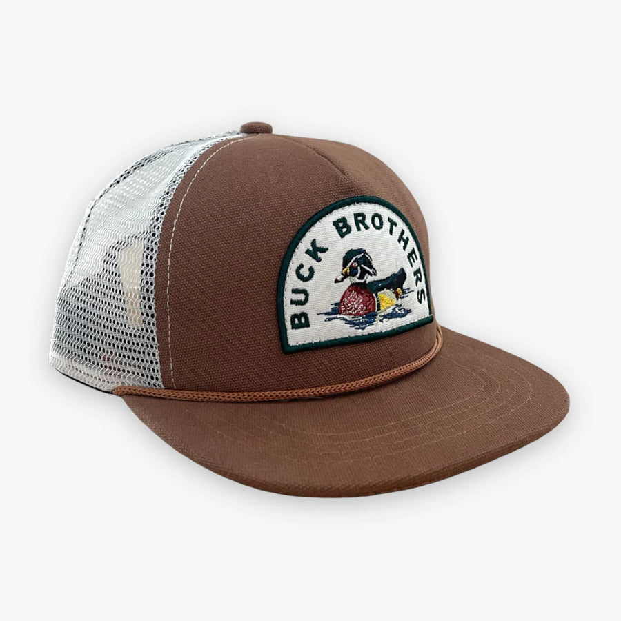 Flat Brim Snapback | Wood Duck