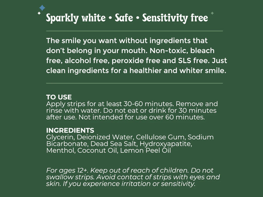 Natural Whitening Strips