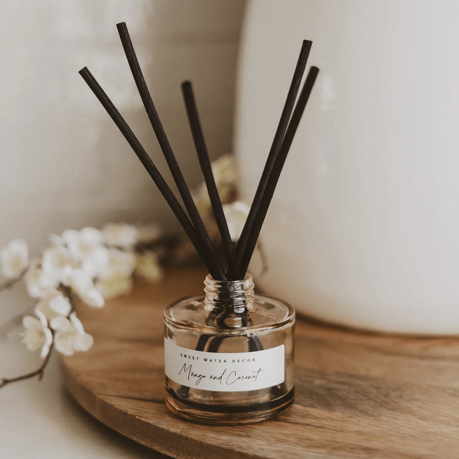 Mango and Coconut 4oz Sandstone Reed Diffuser Jar