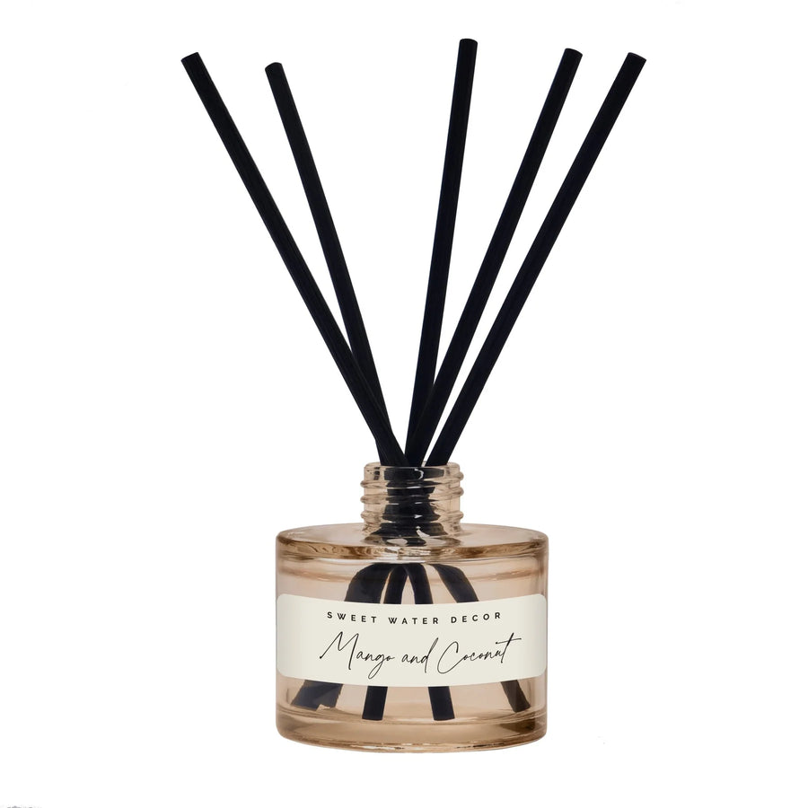 Mango and Coconut 4oz Sandstone Reed Diffuser Jar