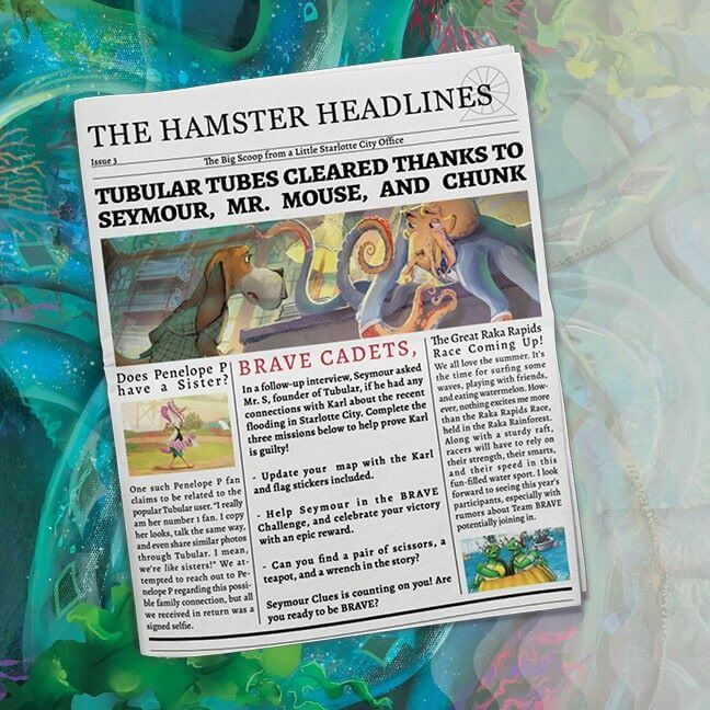 Hidden Headlines: A Seymour Clues Mystery