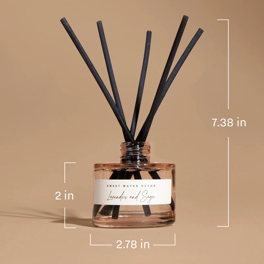 Cashmere & Vanilla 4oz Sandstone Reed Diffuser Jar