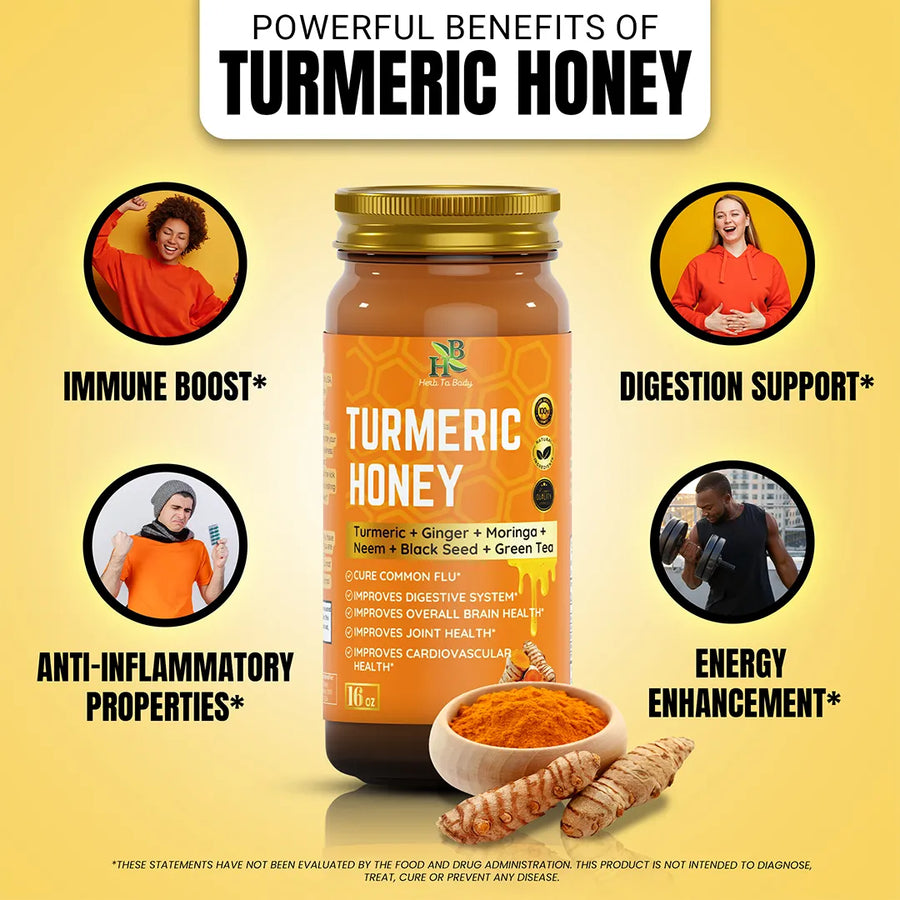 Turmeric Honey 16oz