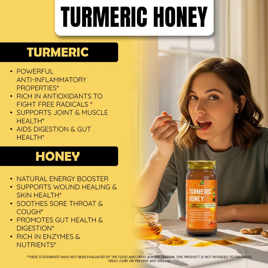 Turmeric Honey 16oz