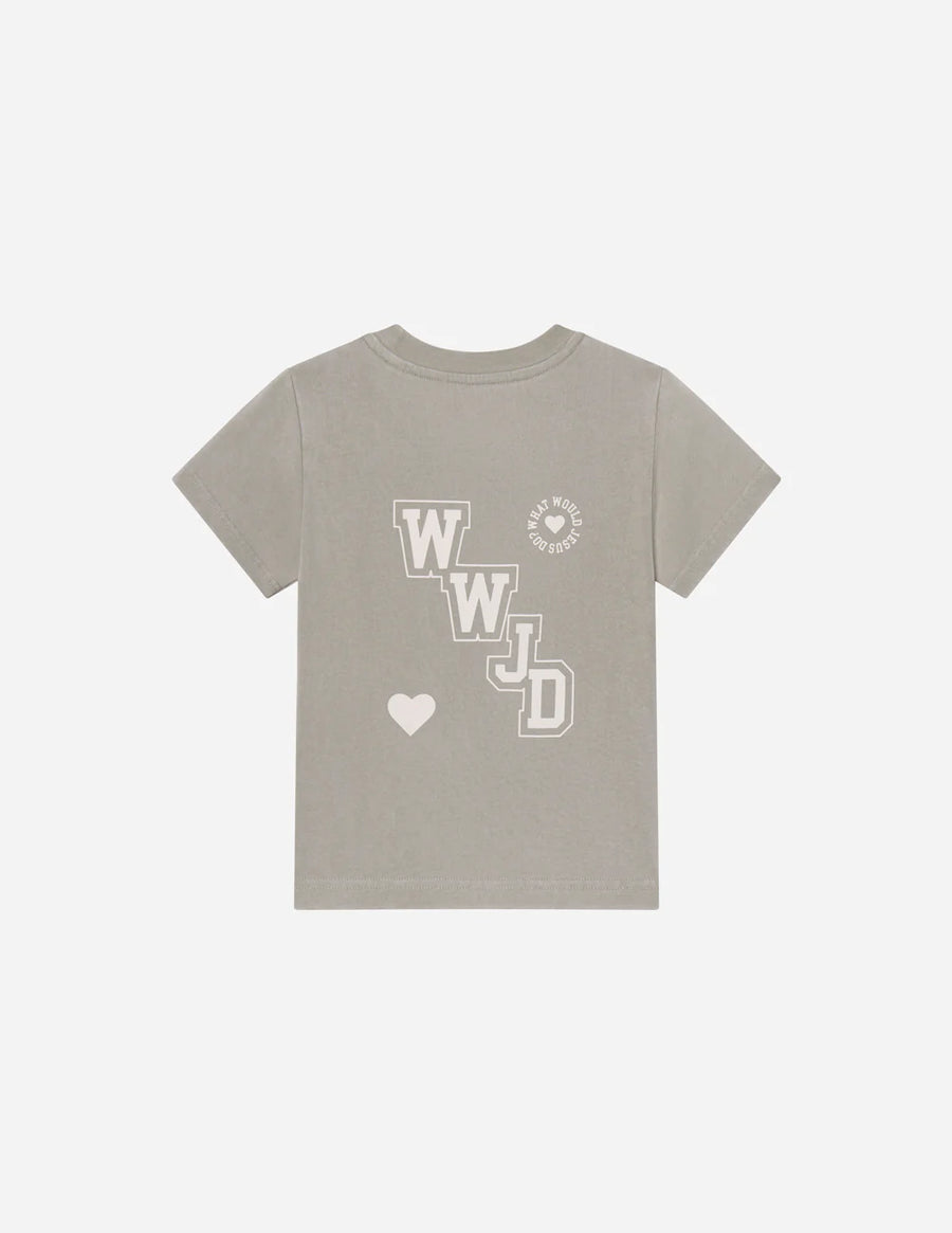WWJD Varsity Kids Tee