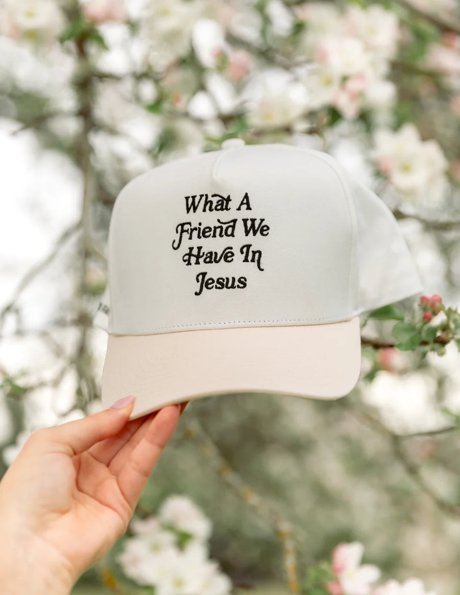 What A Friend In Jesus Trucker Hat