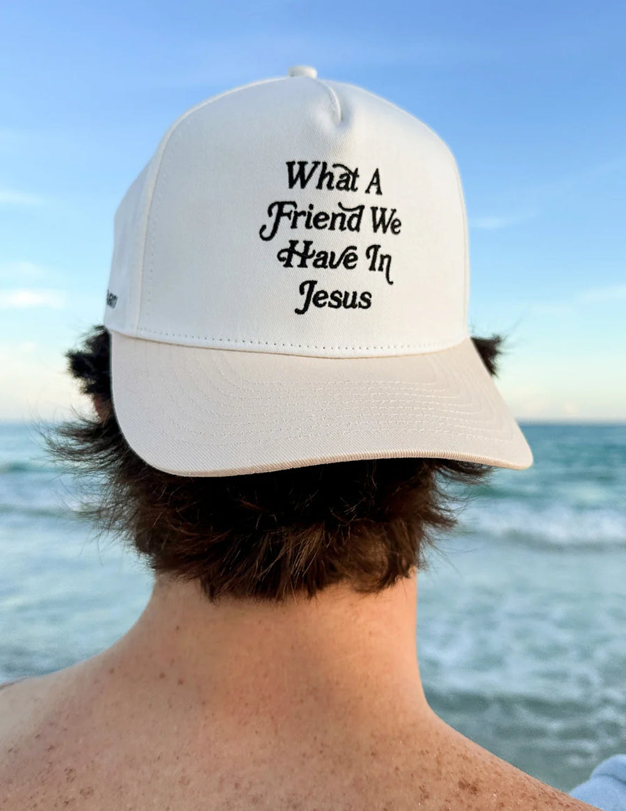 What A Friend In Jesus Trucker Hat