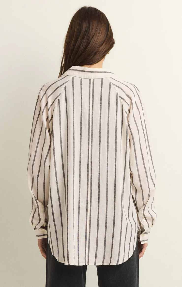 The Perfect Line Button Down Top