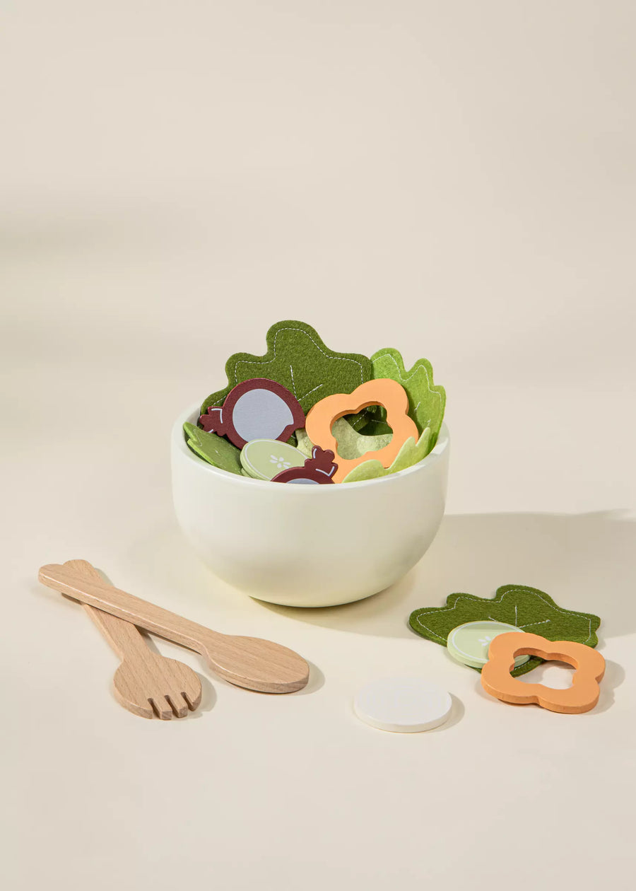 Wooden Salad Playset