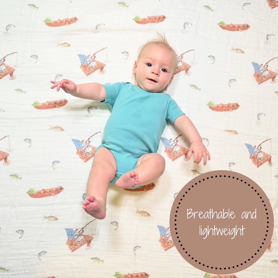 Go Fishing Adventure Swaddle