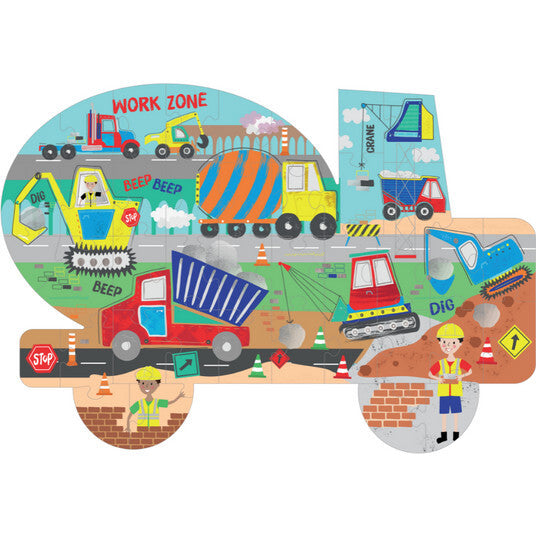40pc Truck Shaped Jigsaw Puzzle