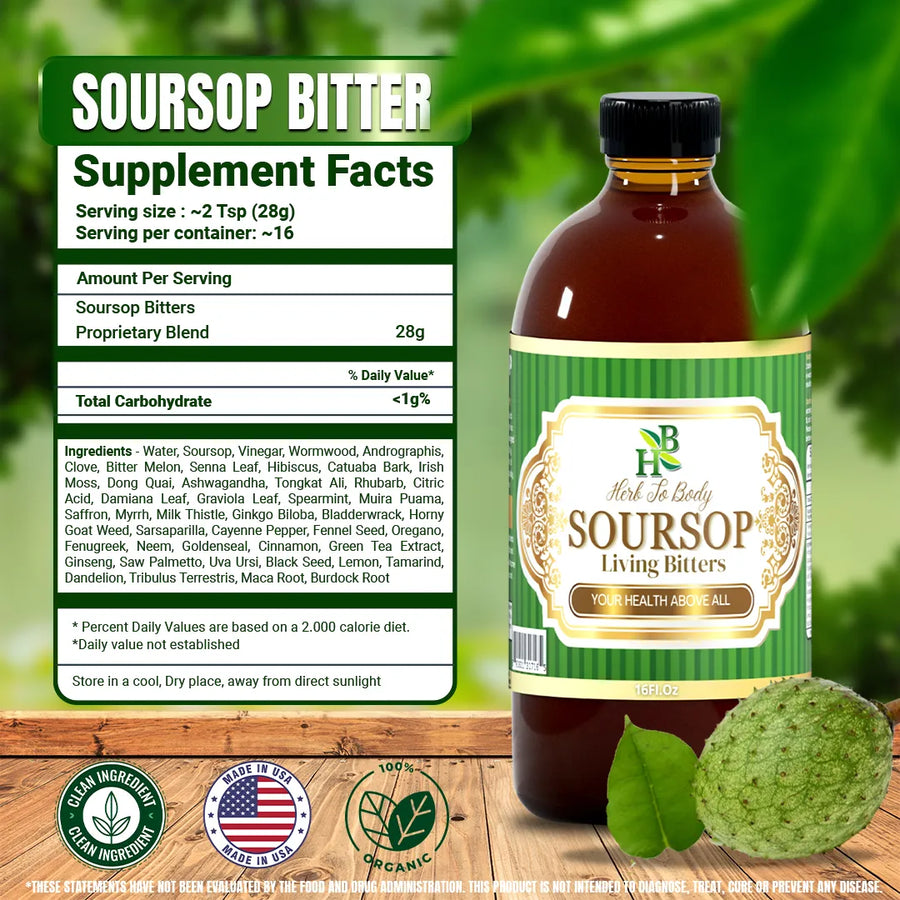 Soursop Living Bitter