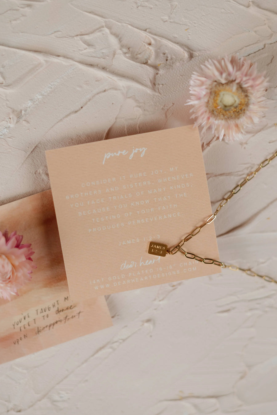 Pure Joy Tag Necklace