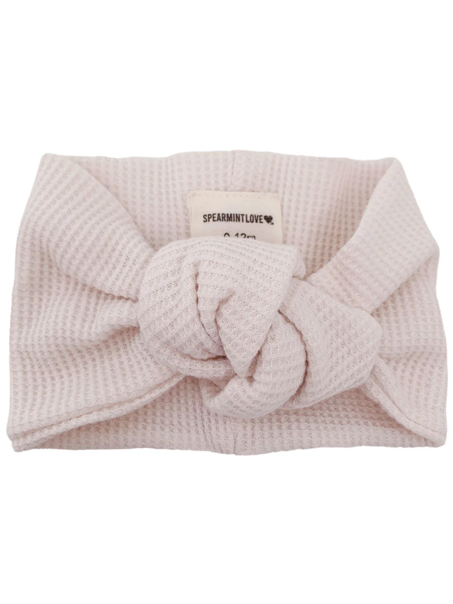 Organic Waffle Turban Headband