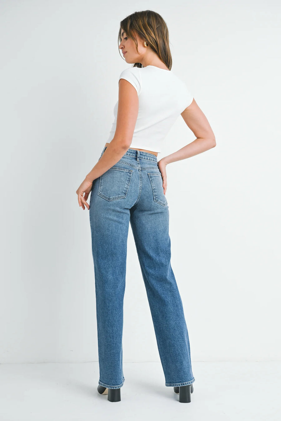 The Longer Length Straight Jean