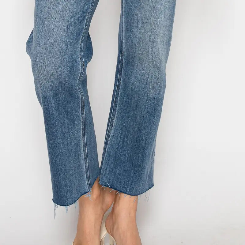 Eco High Rise Straight Leg Jeans