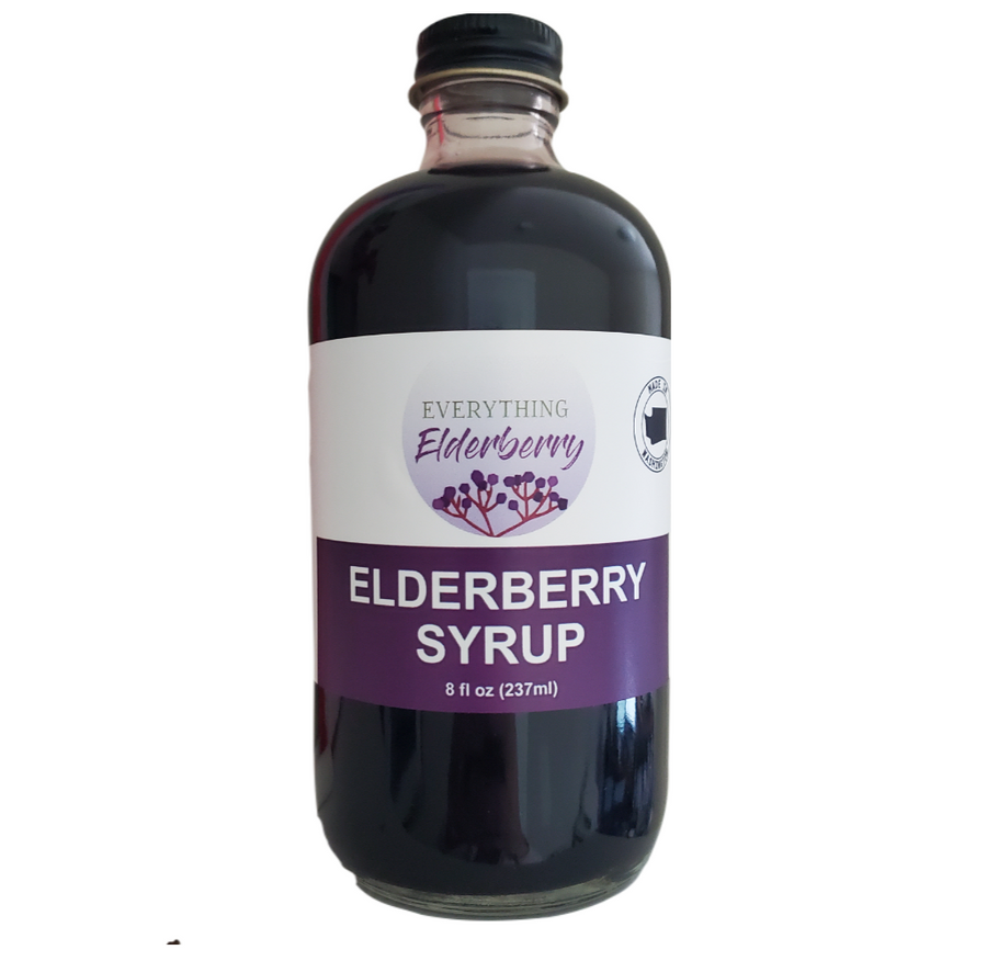 8oz Elderberry Syrup