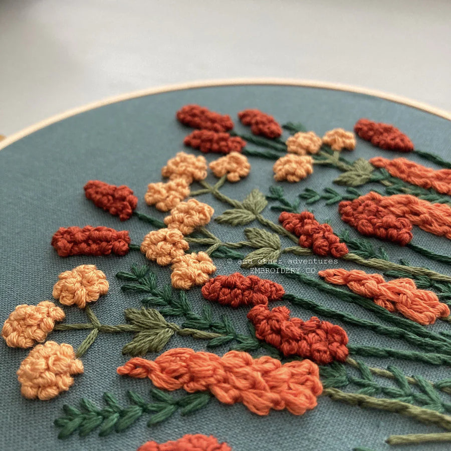 Beginner Embroidery Kit- Avonlea in Spice