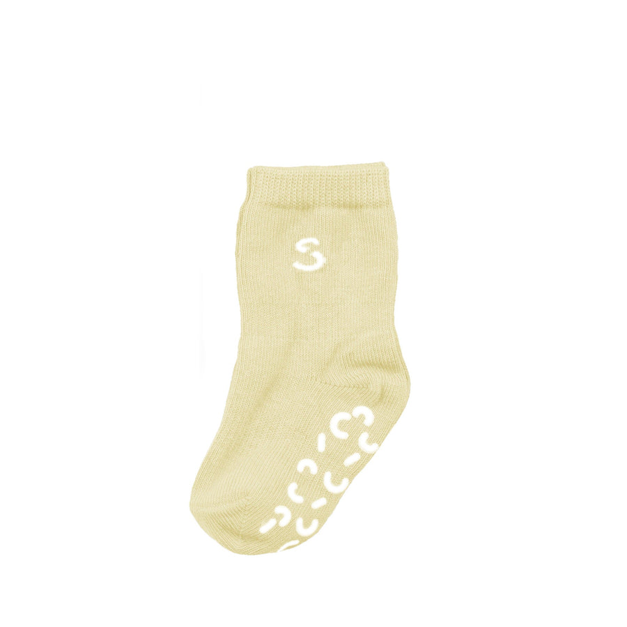Stuckies Cotton Kids' Socks-Lemon