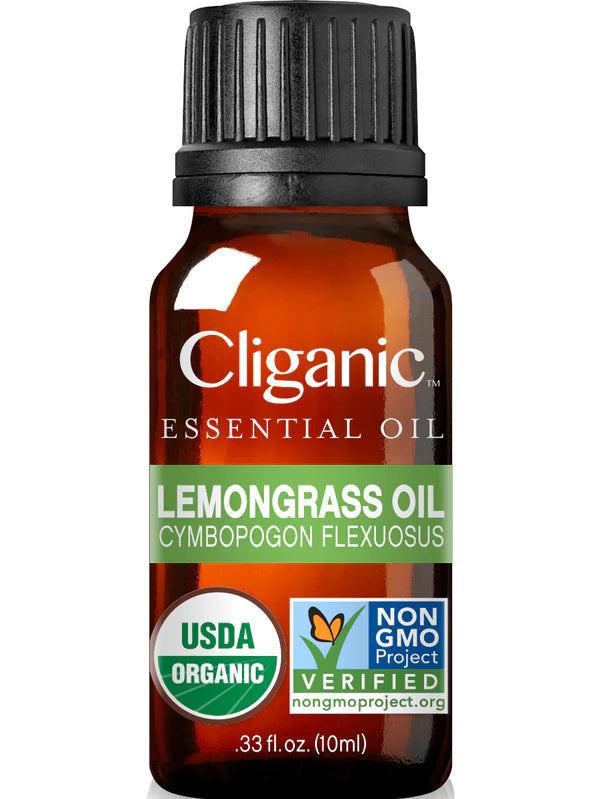 Essential Oil Singles- Organic Lemongrass Oil