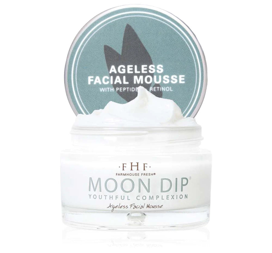Moon Dip Youthful Complexion Ageless Facial Mousse with Peptides + Retinol