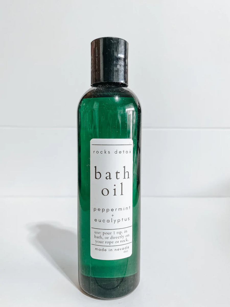 Peppermint Eucalyptus Bath Oil- 4oz