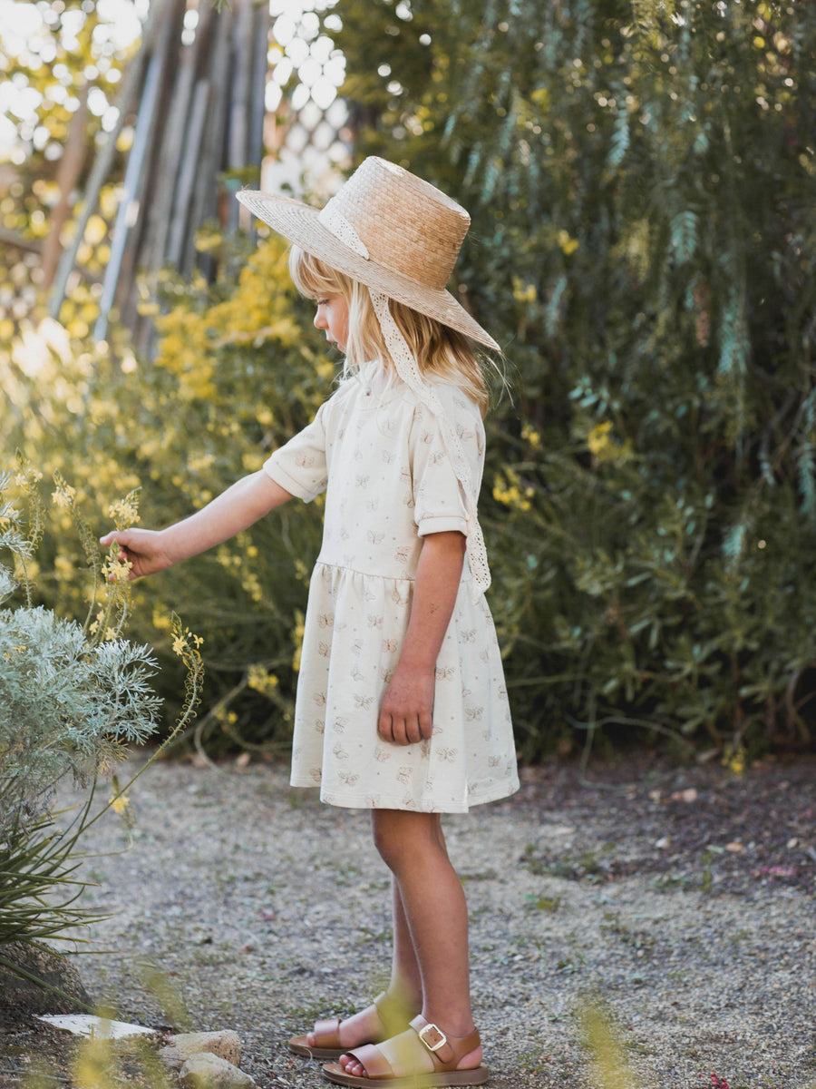 Ribbon Wide Brim Hat