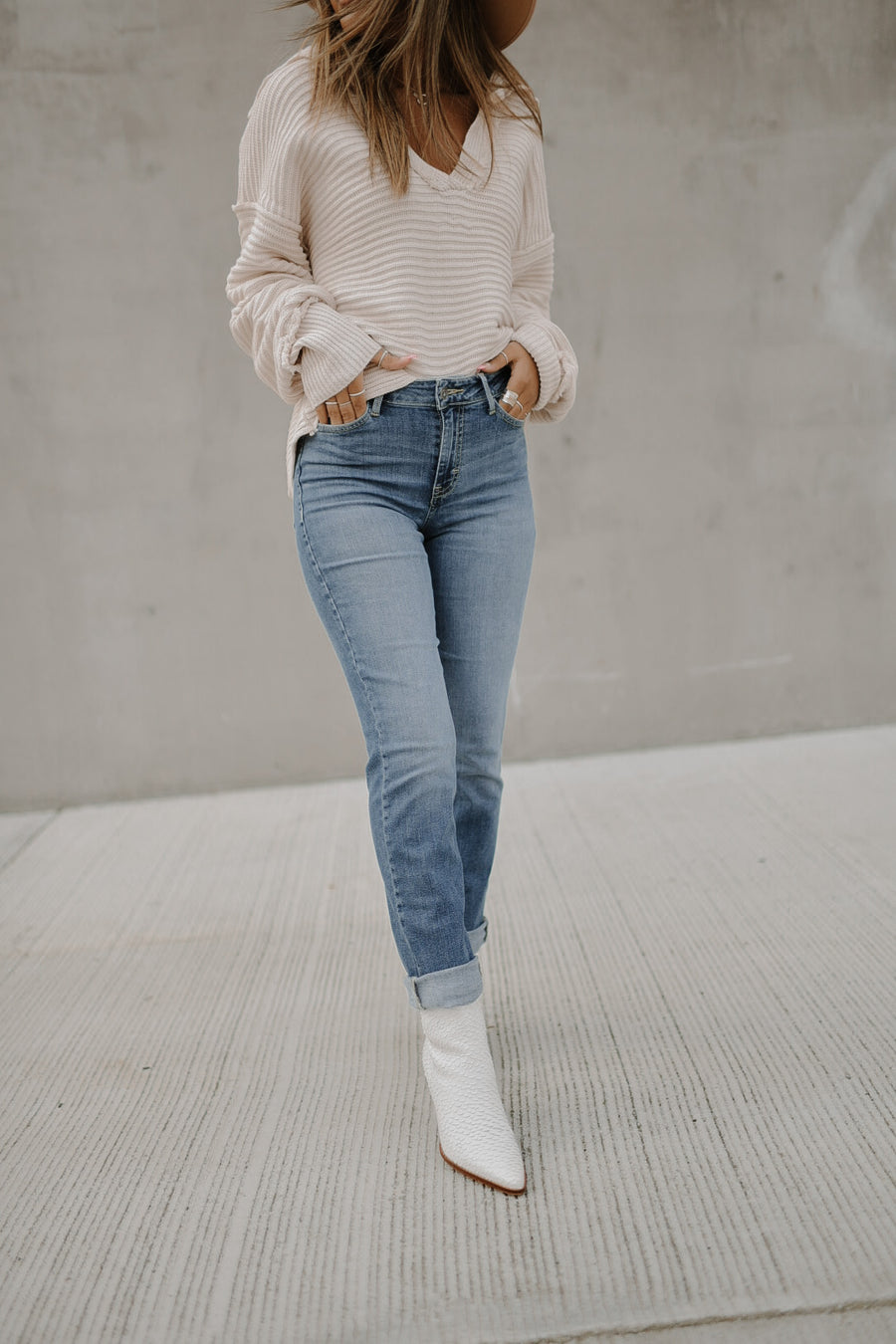 The Sexy Boyfriend | Mid-Rise Relaxed Straight