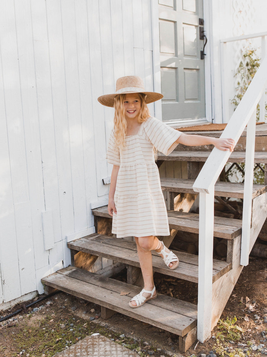 Ribbon Wide Brim Hat