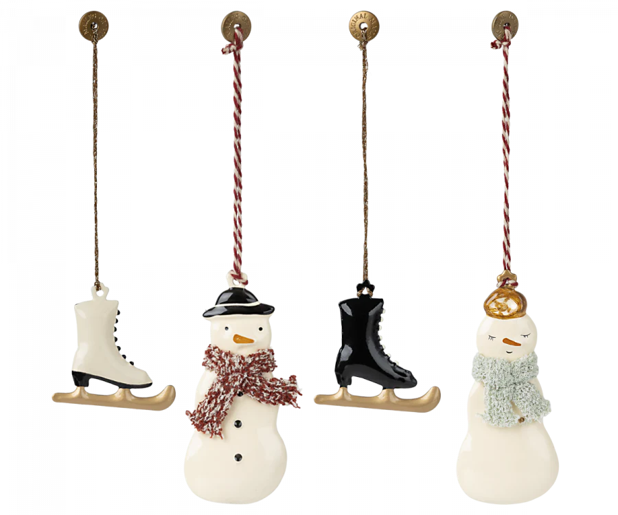 Metal Ornament Set-Winter Wonderland